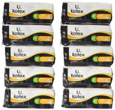 Kotex Natural Balance protège-slips longs, respirants, avec coton naturel et aloé.