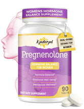 Kynderynl Pregnenolone – bouteille 90 comprimés, soutien quotidien potentiel pour le bien-être féminin