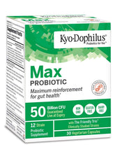 Kyo-Dophilus Max Probiotiques: bouteille pratique pour usage quotidien, soutien digestif potentiel.