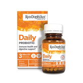 Kyolic Kyo-Dophilus: bouteille de capsules pour soutien digestif quotidien.