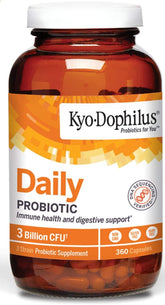 Kyolic Kyo-Dophilus, bouteille digestif: favorise l'équilibre intestinal et le confort digestif au quotidien.