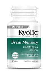 Kyolic Mémoire Cérébrale – bouteille et gélules, potentiel soutien concentration et mémoire