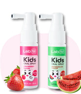 LAB 52 Kids Oral Spray : bouteille-20ml pratique à emporter pour l'hygiène quotidienne.