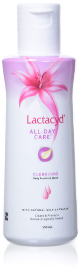 Lactacyd All Day Care, flacon-rose-150ml, douceur et équilibre intime au quotidien.
