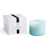 Bougie Marine 3-bruleurs de LAFCO New York avec verre robuste et ambiance maritime