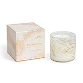 LAFCO New York Bougie Noël Signature avec verre soufflé, ambiance chaleureuse et parfum durable.