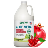 Land Art Aloe Vera Grenade – bouteille prête à diluer pour l'hydratation quotidienne.