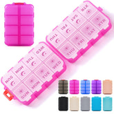 LANDNEOO organisateur pilules hebdomadaire pliable, pratique pour planifier les doses quotidiennes.