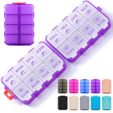 LANDNEOO Organisateur pilules semaine pliable pour usage quotidien et voyage