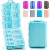 LANDNEOO organiseur-pilules-pliant 7j: portable et pratique en voyage