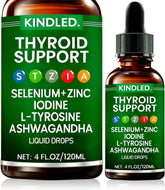 LANZF gouttes soutien thyroïde, flacon pratique pour usage quotidien.