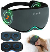 LC-dolida masque sommeil bambou-coton avec Bluetooth, confort nocturne