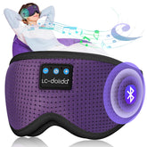 LC-dolida masque-sommeil-bluetooth-3d-confort offre un positionnement doux pour un repos confortable.