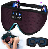 LC-dolida masque-sommeil Bluetooth 3D offre un confort et liberté oculaire.