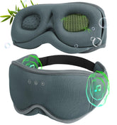 LC-dolida masque-sommeil avec écouteurs Bluetooth pour une nuit sans fil et confortable.