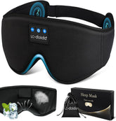 LC-dolida masque-sommeil avec écouteurs Bluetooth pour dormir paisiblement.