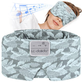 LC-dolida masque-sommeil soie Bluetooth: occultation parfaite et confort.