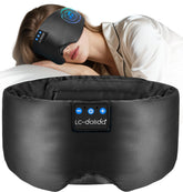 LC-dolida masque-sommeil-soie-luxe: confort premium et obscurité totale.