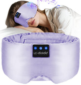 LC-dolida masque-sommeil-soie-luxe: occultation et confort supérieur pour vos nuits