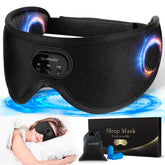 LC-dolida masque yeux blanc anti-lumière pour sommeil profond.