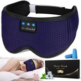 LC-dolida masque-yeux Bluetooth avec écouteurs intégrés ultra-minces pour dormir confortablement