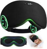 LC-dolida masque-yeux-poids-bambou-bluetooth: sommeil profond et sans lumière.
