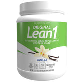 LEAN1 Nutrition53 Lean1 vanille – bouteille 15 portions, substitut de repas pratique et rassasiant.