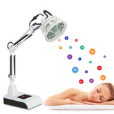 Lampe infrarouge Leawell 2-en-1 pour soulager douleurs et sommeil.