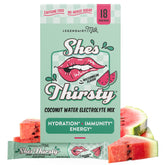 Legendairy Milk She’s Thirsty – emballage pratique des sachets pastèque pour une hydratation rapide