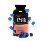 LEGION Creatine Monohydrate Gummies – emballage pratique pour usage quotidien.
