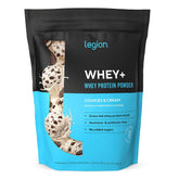 LEGION Whey+ Isolate cookies et creme, bouteille prête pour un shake rapide et protéiné.