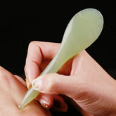 LEOSENSE Jade Pen visage gua sha: massage facial apaisant et efficace.
