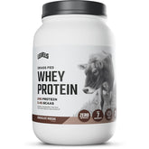 Levels Nutrition whey nourri a l herbe tub chocolat mocha, texture onctueuse et goût équilibré