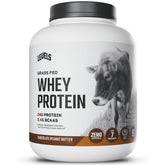 Levels Protéine de lactosérum emballage chocolat cacahuète, pratique pour démarrer la journée.