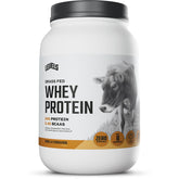 Levels Whey Protéine : pot vanille cannelle, goût naturel et protéine riche.