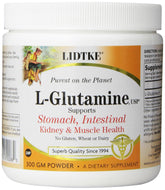 Lidtke Glutamine en poudre 300 g — bouteille prête à l’utilisation