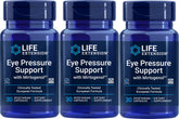 Life Extension bouteille montrant le soutien potentiel à la pression oculaire au quotidien.