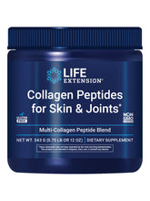 Life Extension Collagen Peptides en bouteille-poudre: soutien potentiel à peau et articulations.