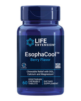 Life Extension EsophaCool boite 60 comprimés masticables, facilite le confort digestif au quotidien.