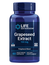 Life Extension Extrait pépins raisin - bouteille, protection antioxydante potentielle au quotidien.