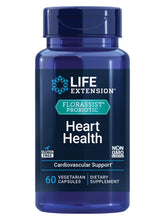 Life Extension FlorAssist: bouteille-capsules, soutien potentiel à la santé cardiovasculaire.