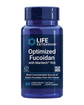 Life Extension Fucoidan Maritech 926, bouteille de gélules végétariennes, soutien immunitaire potentiel.