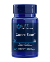 Life Extension Gastro-Ease: bouteille et etiquette, confort digestif potentiel apres repas