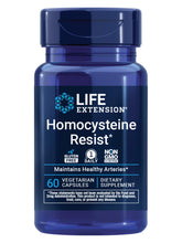 Life Extension Homocysteine Resist – bouteille et gélules végétariennes, soutien cardio potentiel.