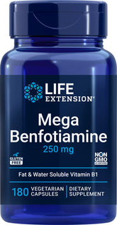 Life Extension MegaBenfotiamine: bouteille prête à l'emploi pour consommation quotidienne
