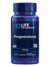 Life Extension Pregnenolone – bouteille claire – soutien potentiel à l'équilibre hormonal