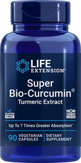 Life Extension Super Bio-Curcumin : bouteille 400 mg pour une absorption améliorée et bien-être global.