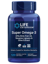 Life Extension Super Omega-3: bouteille d'huile de poisson, soutien potentiel du cœur.