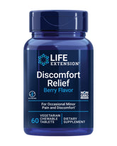 Life Extension Soulagement des inconforts – vue emballage fruits rouges.
