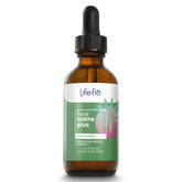 Life-Flo iode liquide, bouteille: apport quotidien en iode pour soutenir la fonction thyroïdienne.